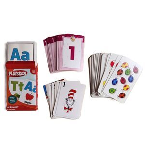 Pre-School Flash Cards Asst Lot-Playskool, Dr. Seuss, Disney Princess